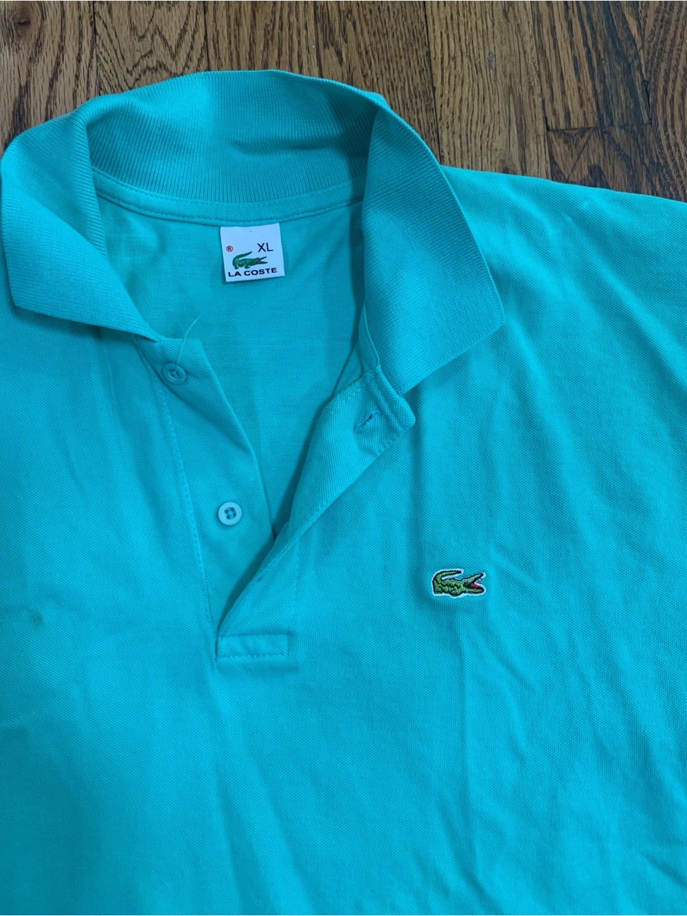 Lacoste Men's Polo Shirt - Turquoise